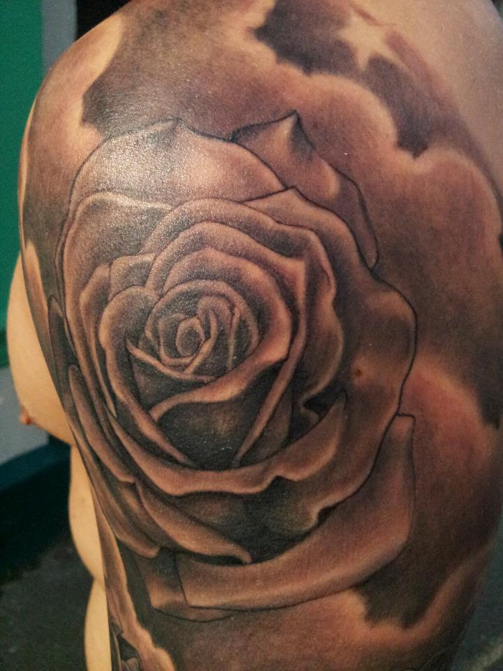 Money rose tattoos will allow you to embark on a journey towards actualization. Grey Gallery Rob S Tattoo Studio Bradford West Yorkshire