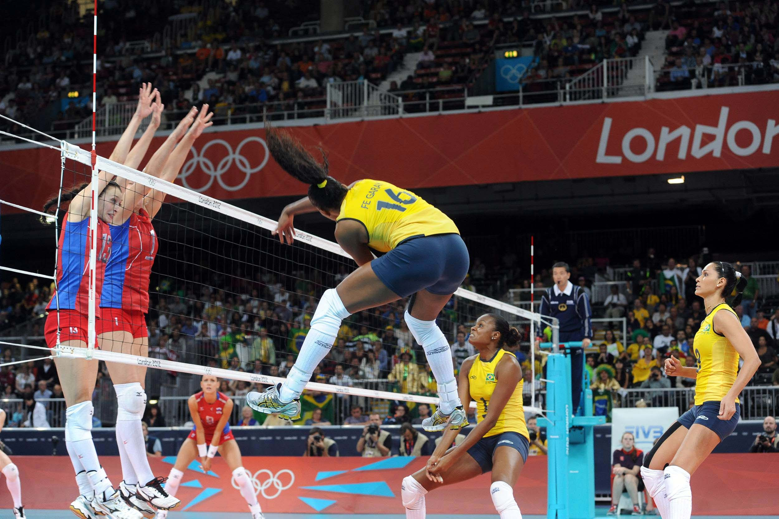 Brasil x Rússia - Quartas de Final - Volei Feminino ...