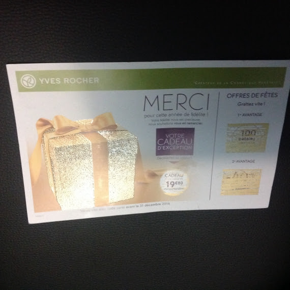 Carte Anniversaire Yves Rocher Deja Allena