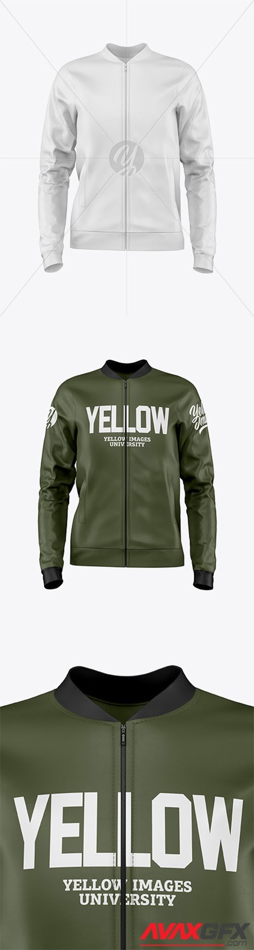 Download 438+ Mens Bomber Jacket Mockup Front View Amazing PSD ...