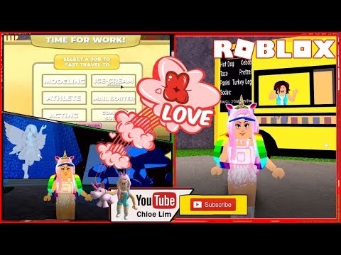 Chloe Tuber Roblox Robloxia World Gameplay Housing Glitchy Decorating And Working For Little Money - chuchrs happy home in robloxia roblox