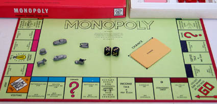 Monopoly, you get a bonus move. Ireland