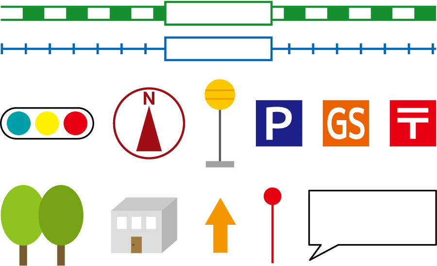 Japan Image 信号機 イラスト 無料 地図