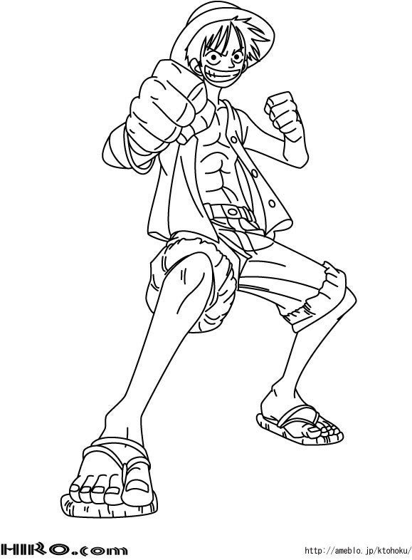 子供向けぬりえ 100 Epic Bestルフィー One Piece ぬりえ