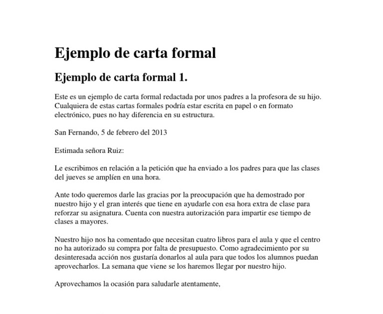 Ejemplo De Carta Formal Sobre La Inseguridad - Top Quotes m