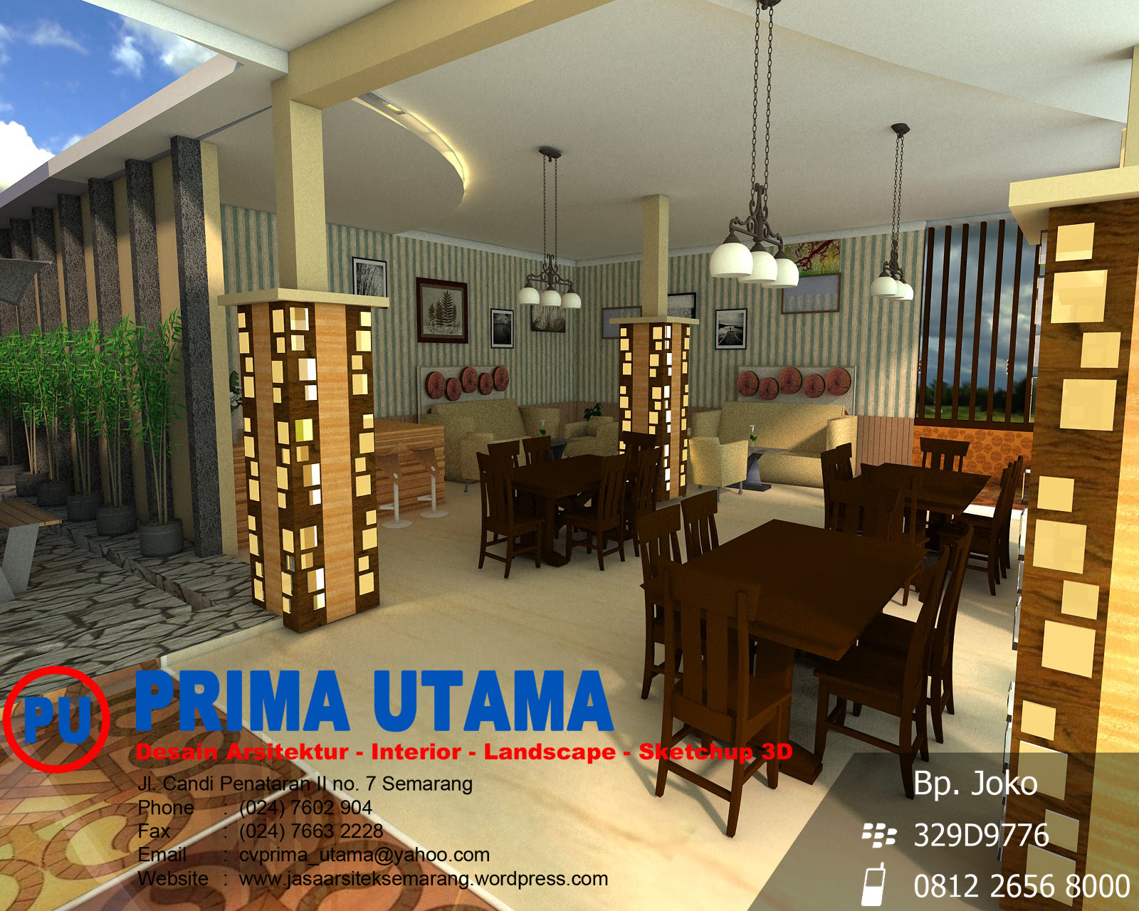 Konsep 23 Interior Cafe  Ruko 