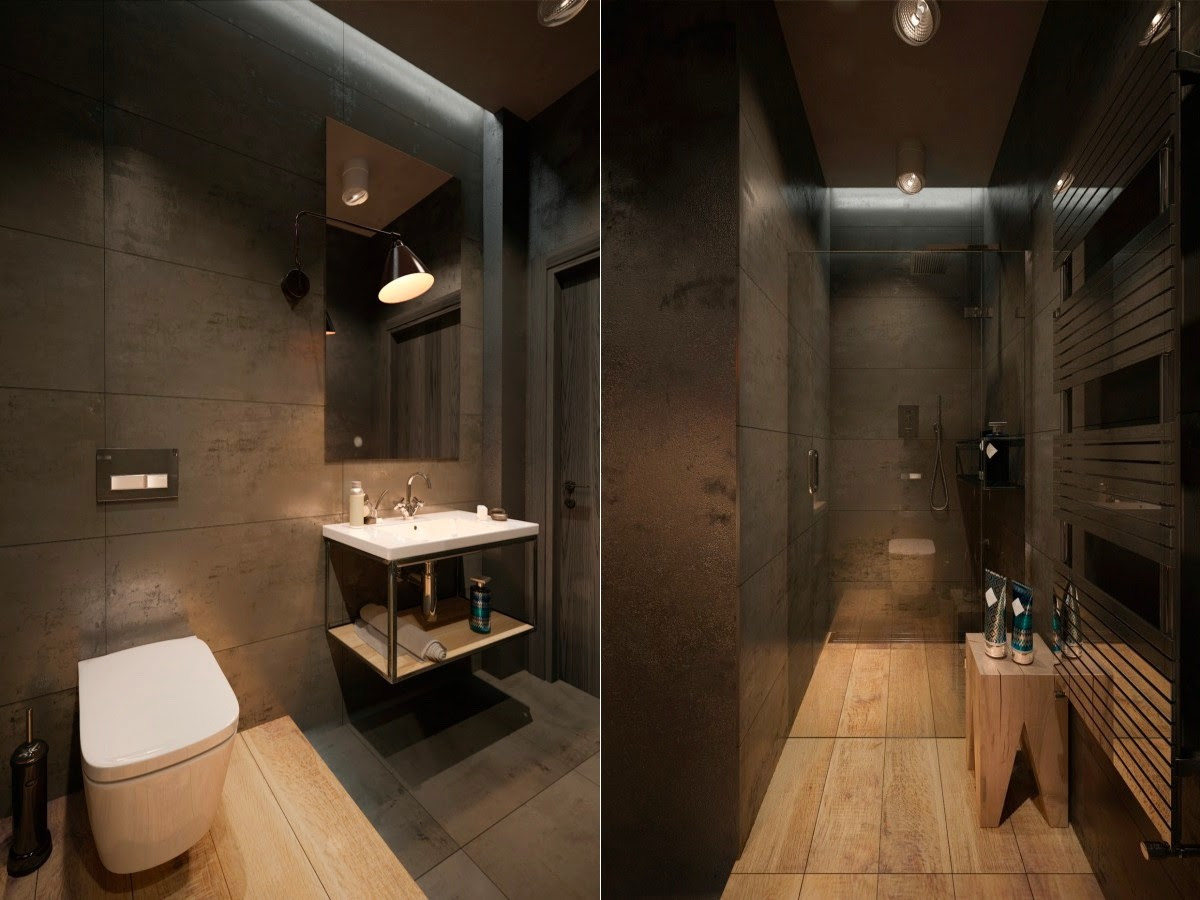 A bathroom vanity unit just adds beauty to any bathrooms but not all are made the same. 51 Industrial Style Bathrooms Plus Ideas Accessories You Can Copy From Them
