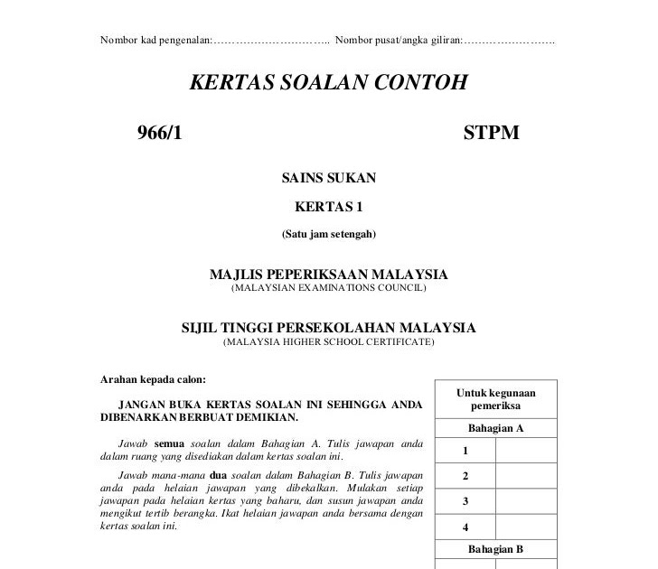 Contoh Soalan Dan Jawapan Sains Upsr Bahagian B - Persoalan v