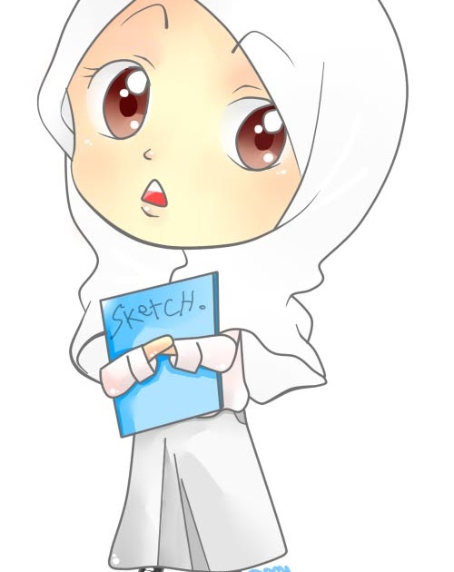 49 Info Terbaru Gambar Kartun  Hijab  Lucu  Dan Imut