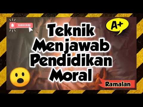 Tip Pendidikan Moral SPM