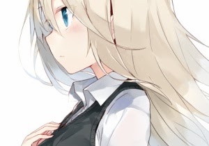 人気ダウンロード アニメ 女の子 横顔 イラスト 可愛い