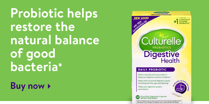 probiotic helps restore the natural balance of good bacteria