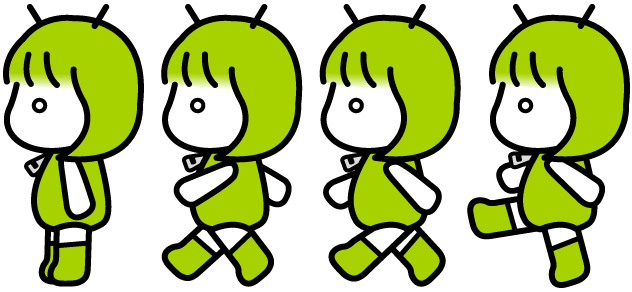 パラパラ漫画 素材 パラパラ漫画 素材