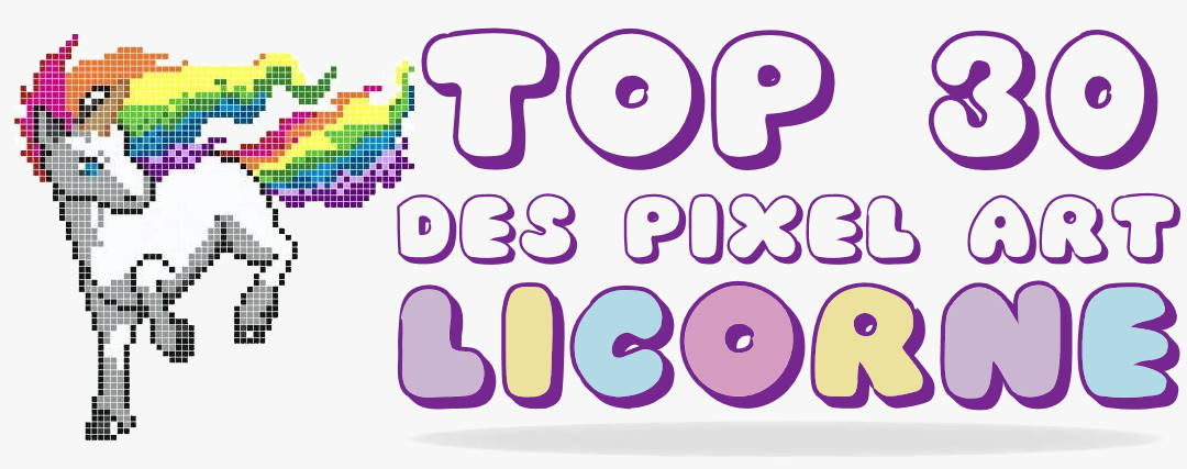 32 frais collection de pixel art licorne facile superiorclippingcom. Top 30 Des Pixel Art Licorne Licorne Fantasy