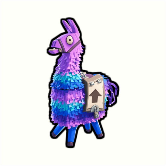 Fortnite Loot Llama Clipart | Fortnite Aimbot Xex Zip - 550 x 550 png 147kB