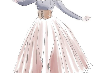 女の子 バレエ 衣装 イラスト 343489