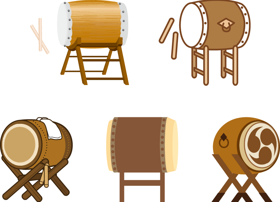 すべての動物の画像 ユニーク太鼓 イラスト 無料