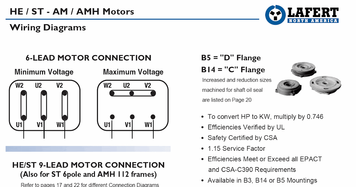 12 Lead 480 Volt Motor Wiring - 480v 3 Phase 6 Lead Motor ...