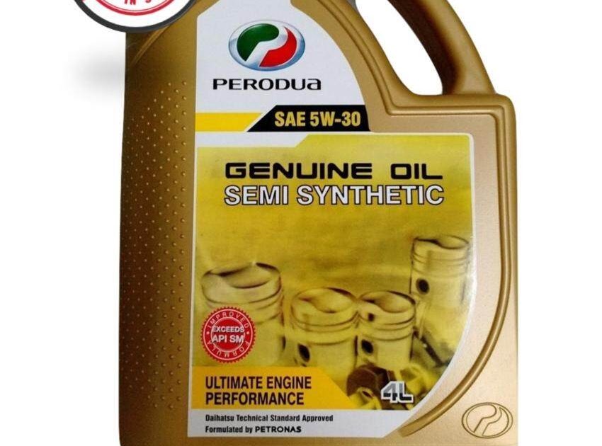 Perodua Engine Oil Gold - Resepi Book c