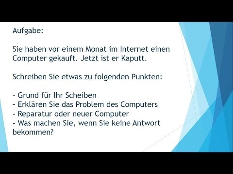 Brief schreiben b1 aufgabe pdf