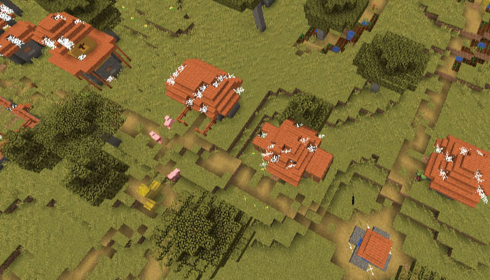 100 Epic Best マイクラ 蜘蛛の巣 村
