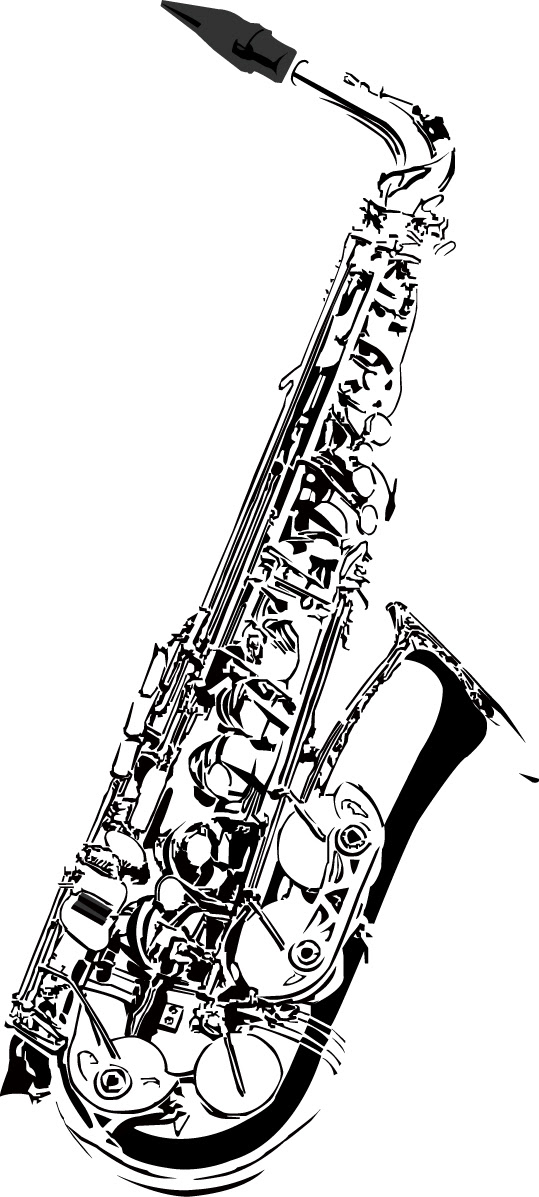 新鮮な楽器 イラスト 白黒 無料イラスト集