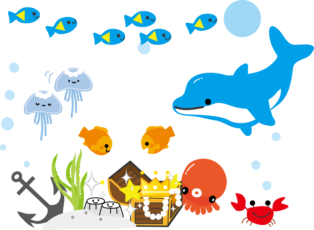 美しい花の画像 最新かわいい 海 イラスト フリー