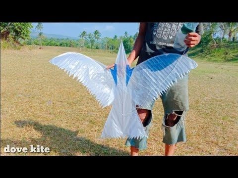 Cara Membuat Layang Layang Model Burung Layangan Unik