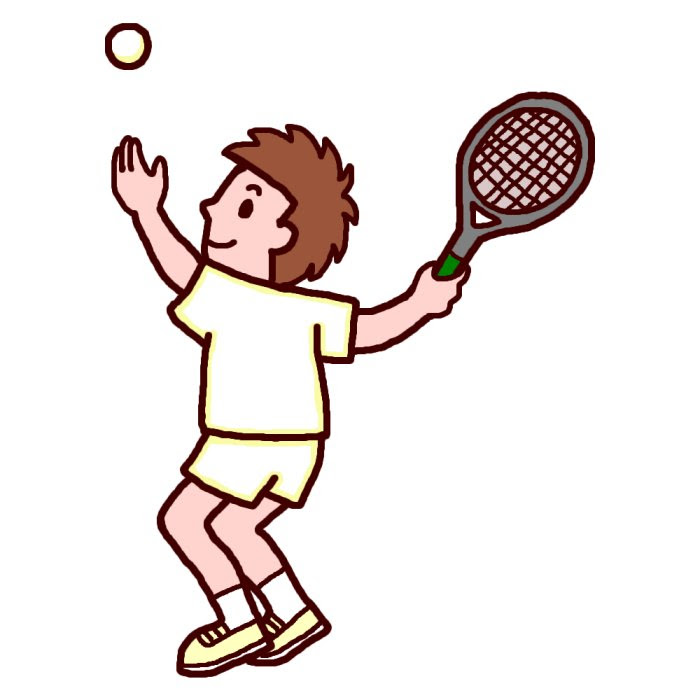 女の子 ディズニー ソフトテニス イラスト