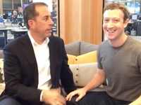 Jerry Seinfeld grilled Mark Zuckerberg about his morning habits and secretly broken arm