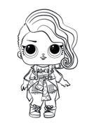New lol omg are the older sisters of lol surprise dolls. L O L Surprise Dolls Coloring Pages Free Coloring Pages