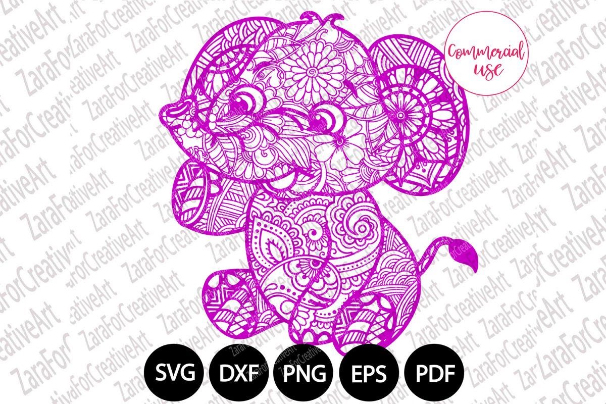 Download 43+ Baby Elephant Mandala Svg Free Background