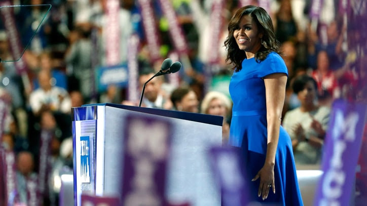 Watch Michelle Obama's Powerful Speech at DNC