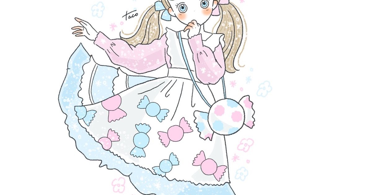 ゆるい 女の子 可愛い イラスト 人 Gambarsaears