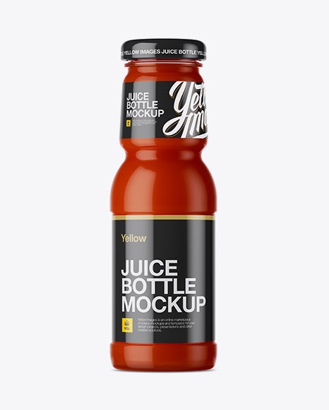 Download Tomato Juice Bottle Packaging Mockups