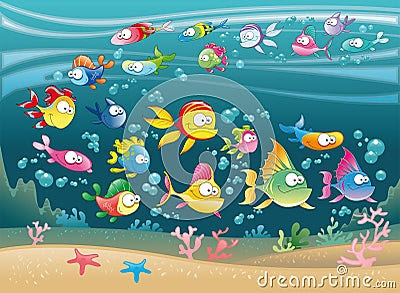 Fish In The Ocean / fish, Fishes, Underwater, Ocean, Sea, Sealife ...
