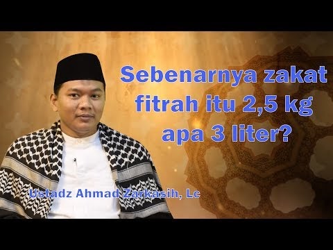 Ukuran Zakat Fitrah Berapa Liter Beras - U Soalan