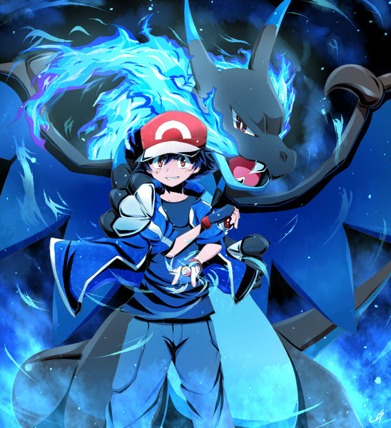 ポケモンかっこいいイラストリザードン