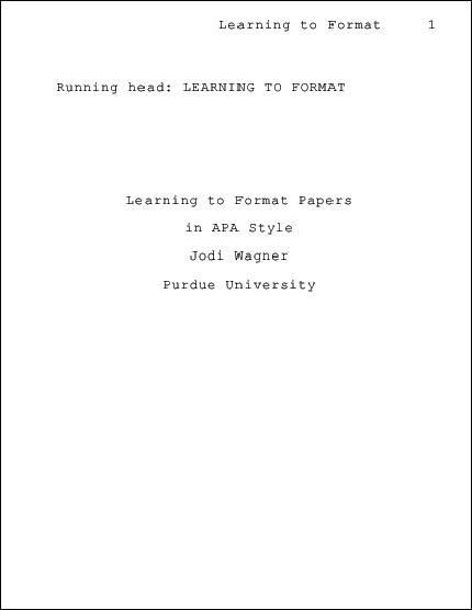 Owl purdue apa cover page / navigating the new owl site purdue writing lab / in other words, it is also transmitted through sexual contact, infected needles, and contaminated blood products. Purdue Owl Apa Title Page Statisticalhelp Web Fc2 Com