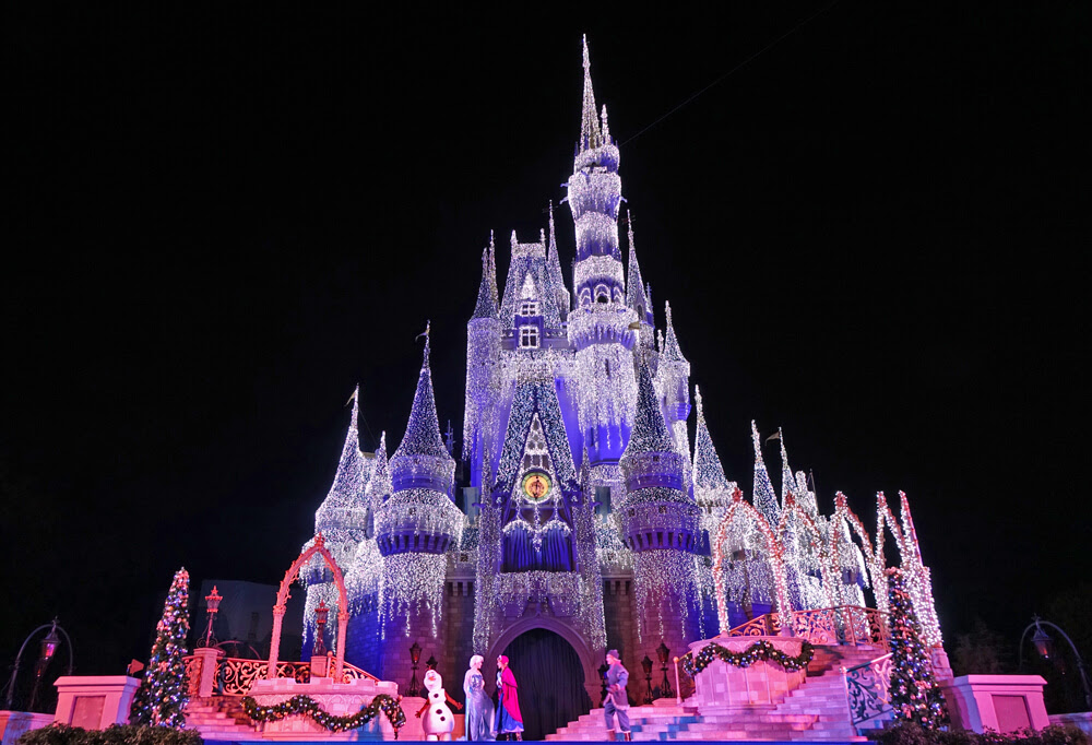 Disney World Holiday Crowds - A Frozen Holiday Wish