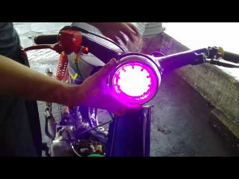 Lampu Motor Classic 04 Bohlam Neon