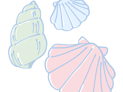 選択した画像 かわいい アリエル 貝殻 イラスト 6500 Wongsugihlu