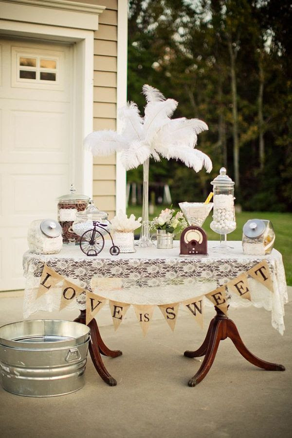 Check out our lace decorations selection for the very best in unique or custom, handmade pieces from our party décor shops. 45 Chic Rustic Burlap Lace Wedding Ideas And Inspiration Tulle Chantilly Wedding Blog