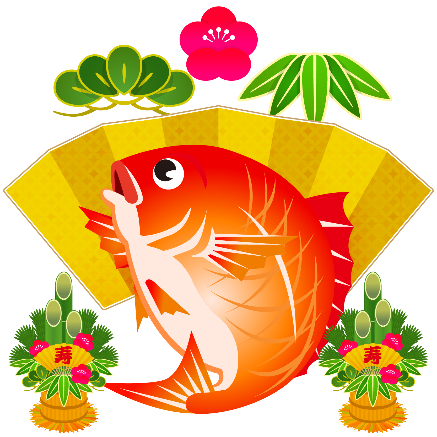 動物画像無料 50 イラスト 鯛