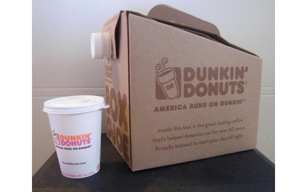 Need something to do with all those donuts? Dunkin Donuts Box O Joe 101qs