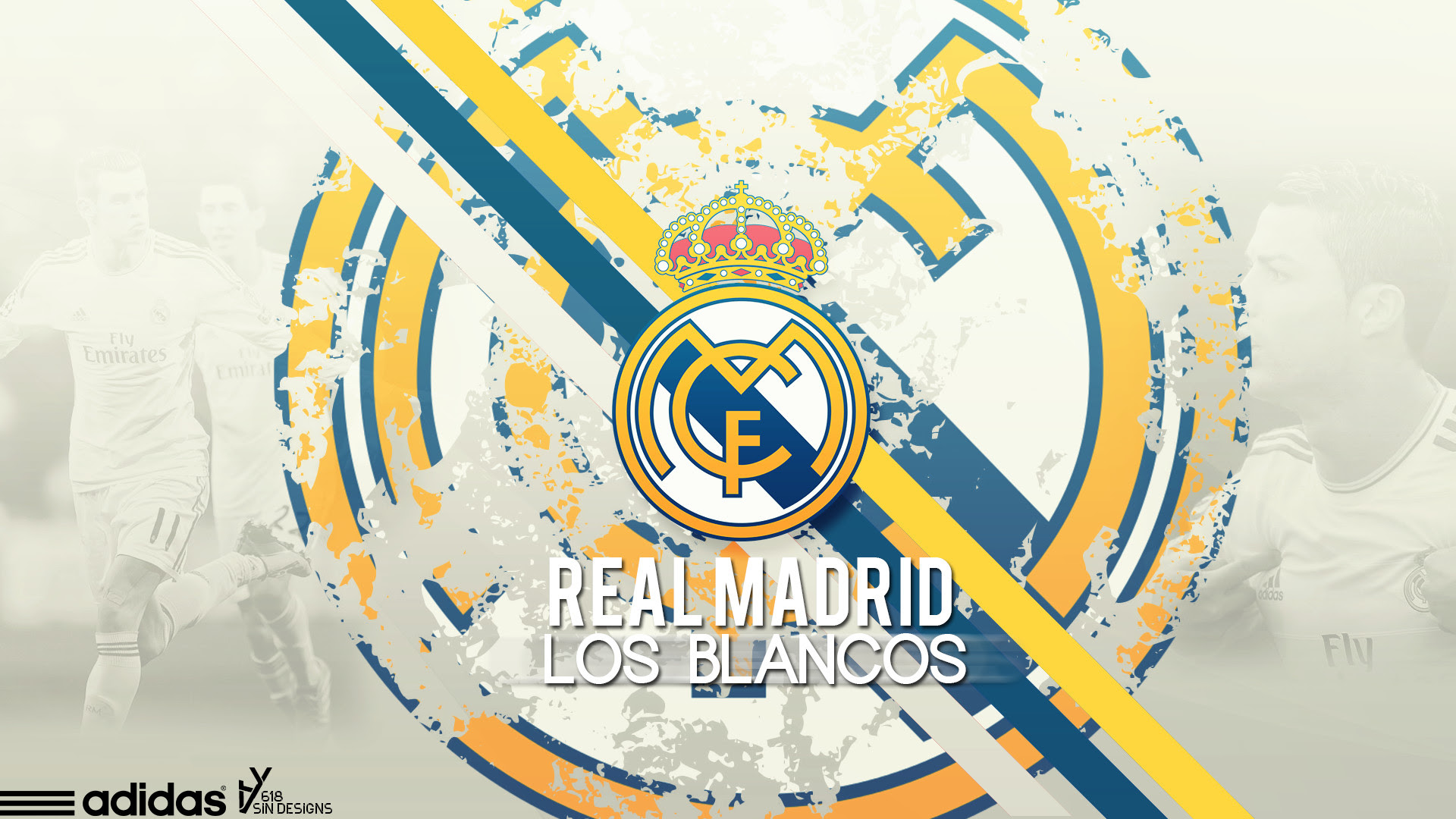 Primer option file que salió para pes 2018 de ps4 y pc con toda la liga española y que poco a poco vamos actualizando. Logo Beautiful Wallpaper Hd Real Madrid
