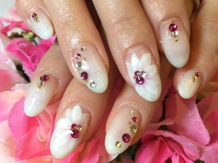 すべての美しい花の画像 新鮮な春ネイル 15 花
