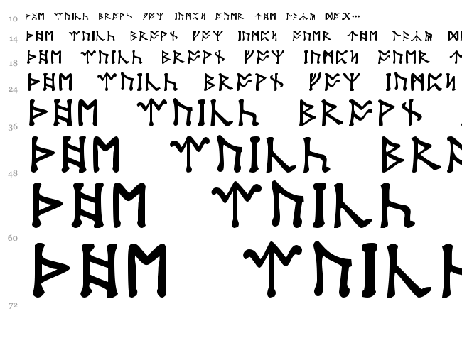 You can download it for free and without registration here. Tolkien Dwarf Runes Font Dingbats Runes Elvish Fonts Fontzzz Com