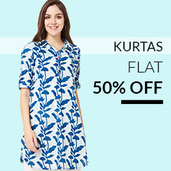 KURTA FLAT 50% OFF - Price 500 50 % Off  