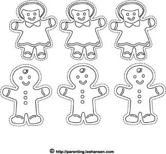 Christmas cookies are sugar biscuits and cookies, cut into shapes related to christmas. Christmas Coloring Pages Gingerbread Cookies Craft Sheet